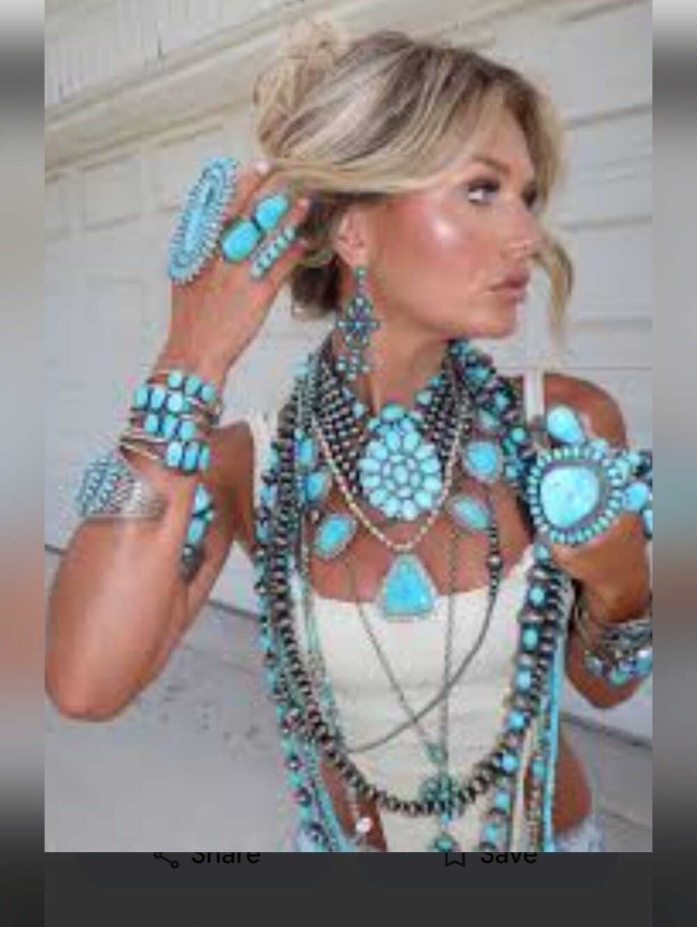 Turquoise Statement Necklace